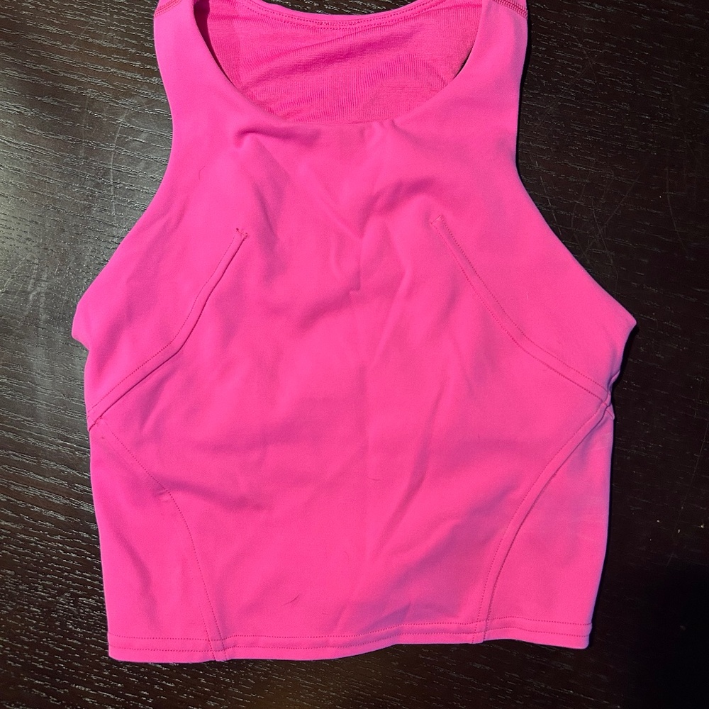 Lululemon high neck align cropped tank